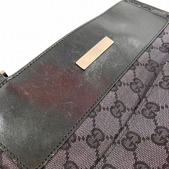 Gucci 019-0348 GG Canvas Bag Shoulder Bag Women - Picture 6 of 9